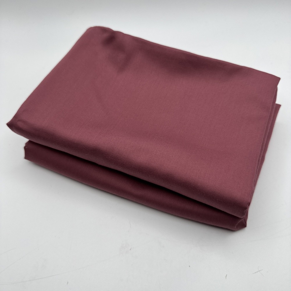 The Company Store Pillowcase Set 2 Supima Cotton Sateen Unused Purple Wisteria ?